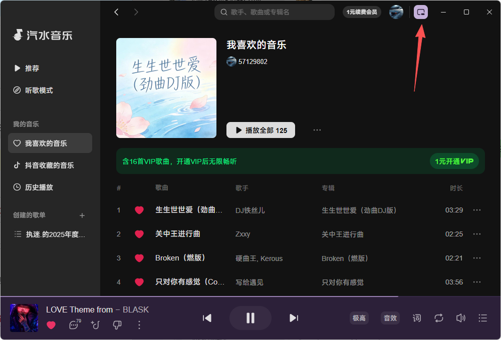 汽水音乐应用与权限